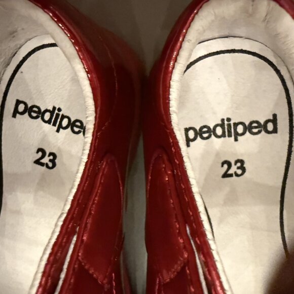 pediped isabella red patent shoes - Picture 6 of 8